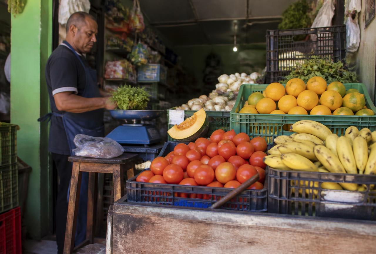 Mercado e hortifruti
